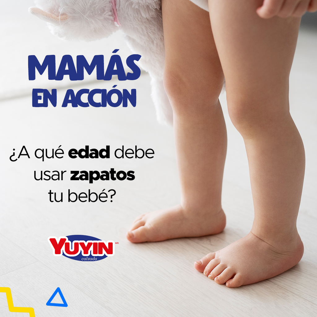 ¿A qué edad debe usar zapatos tu bebé?