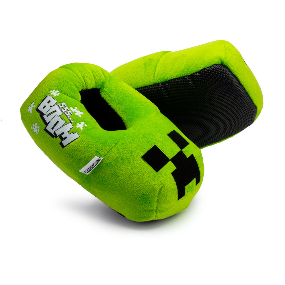 YUYIN MINECRAFT PANTUFLA VERDE CREEPER #MI4170