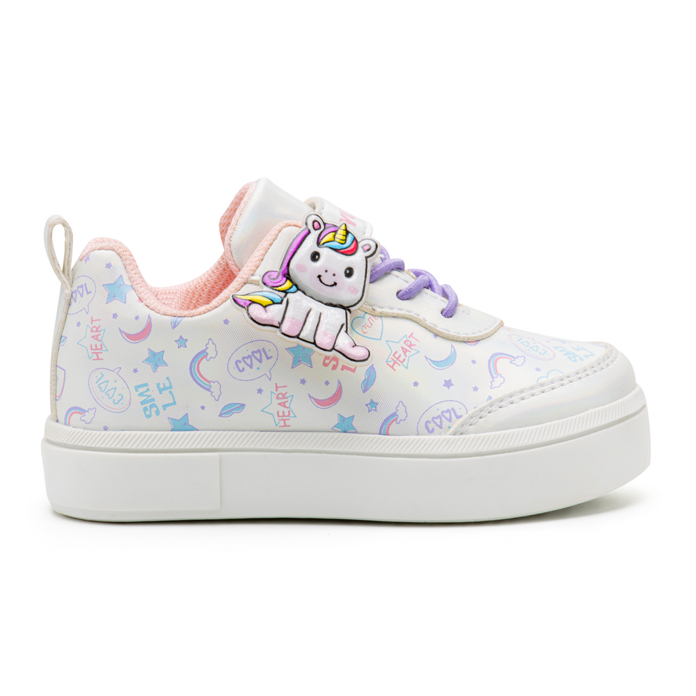 YUYIN TENIS UNICORNIO BLANCO #22460 (12-17)